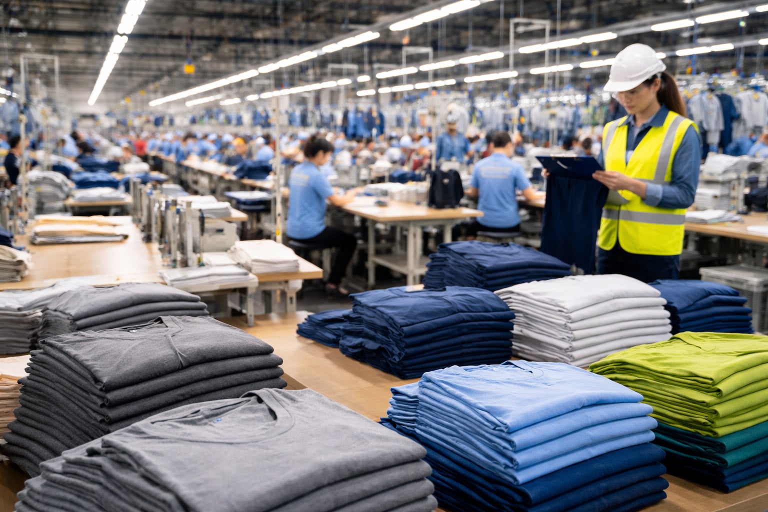 Premium apparel collection showcase