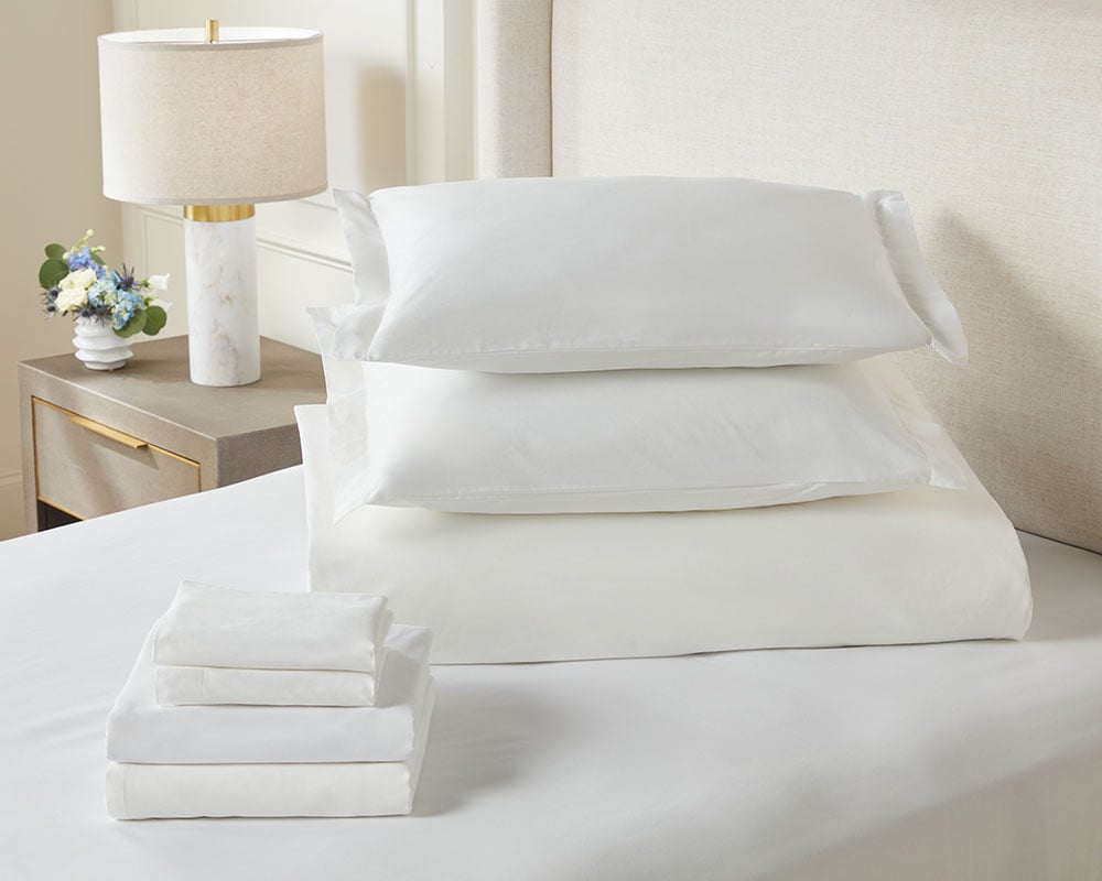 White Linen Set