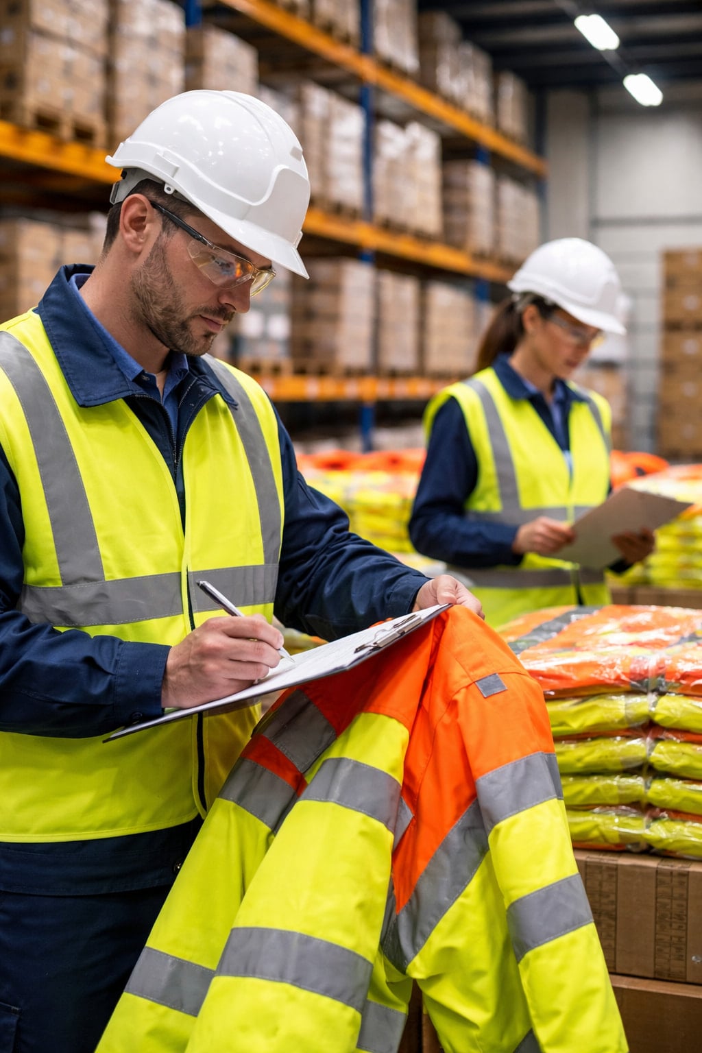 Professional workwear collection showcase